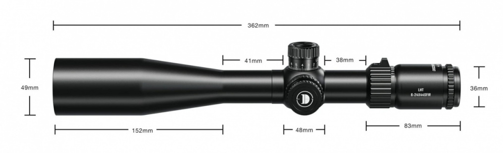 Оптический прицел DISCOVERY LHT 6-24X44SFIR FFP